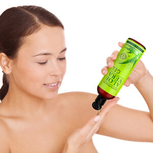 Aloe Vera Gel après Rasage